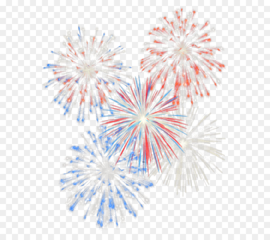 Fireworks Independence Day Clip art - 4th July Transparent Fireworks