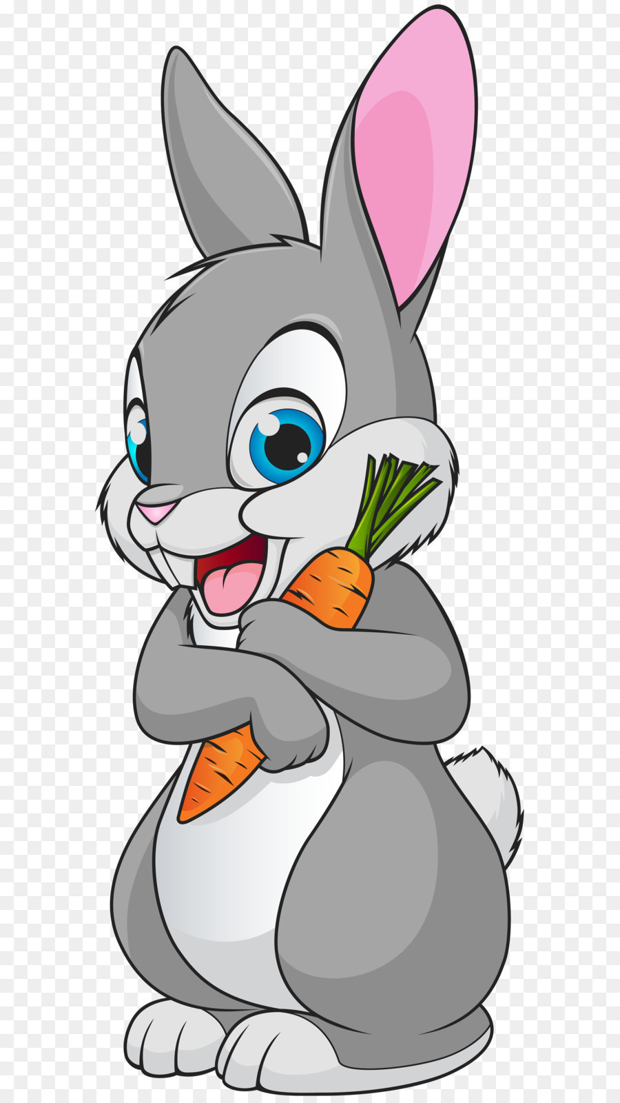 Bugs Bunny Rabbit Cartoon Clip art - Cute Bunny Cartoon Transparent