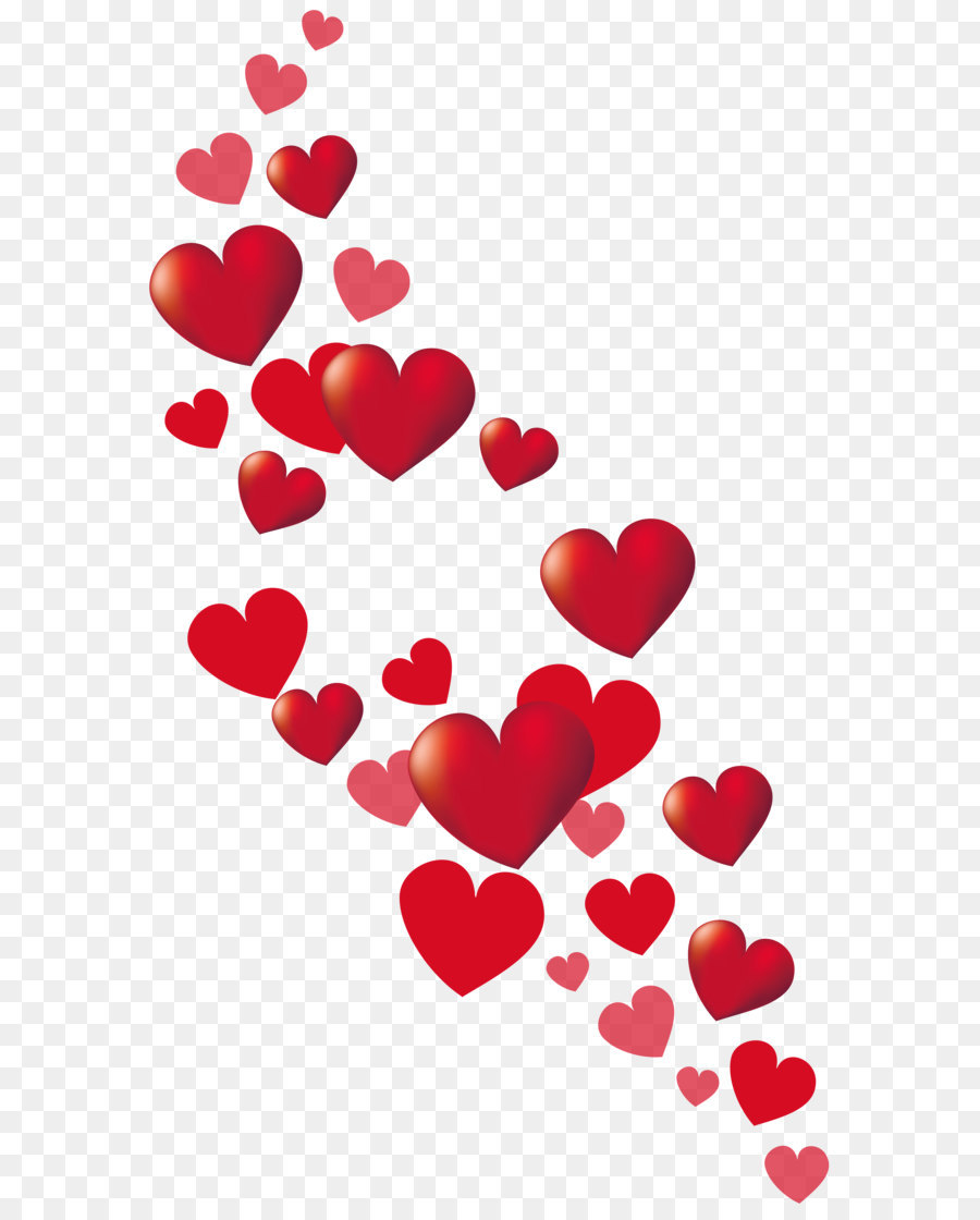 Heart Valentine's Day Clip art - Valentine Hearts Decor ...