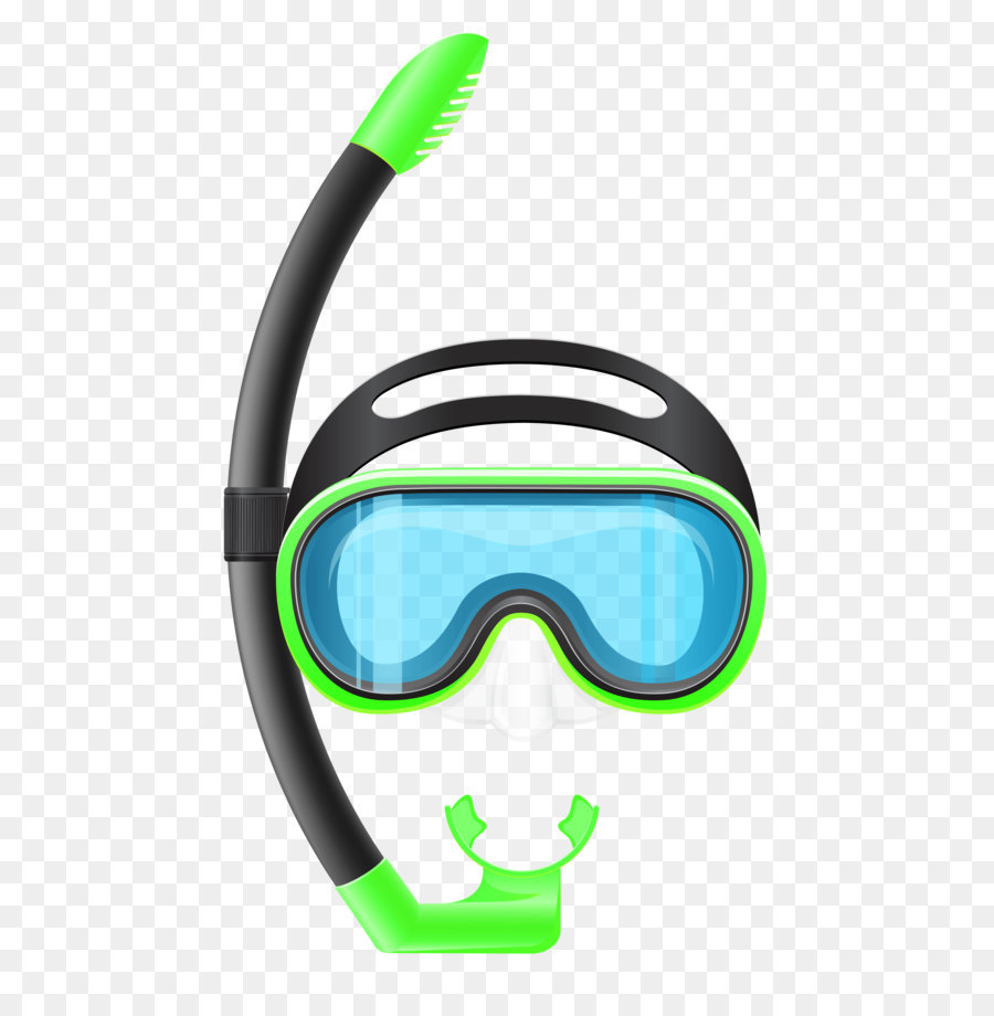 snorkel head cartoon