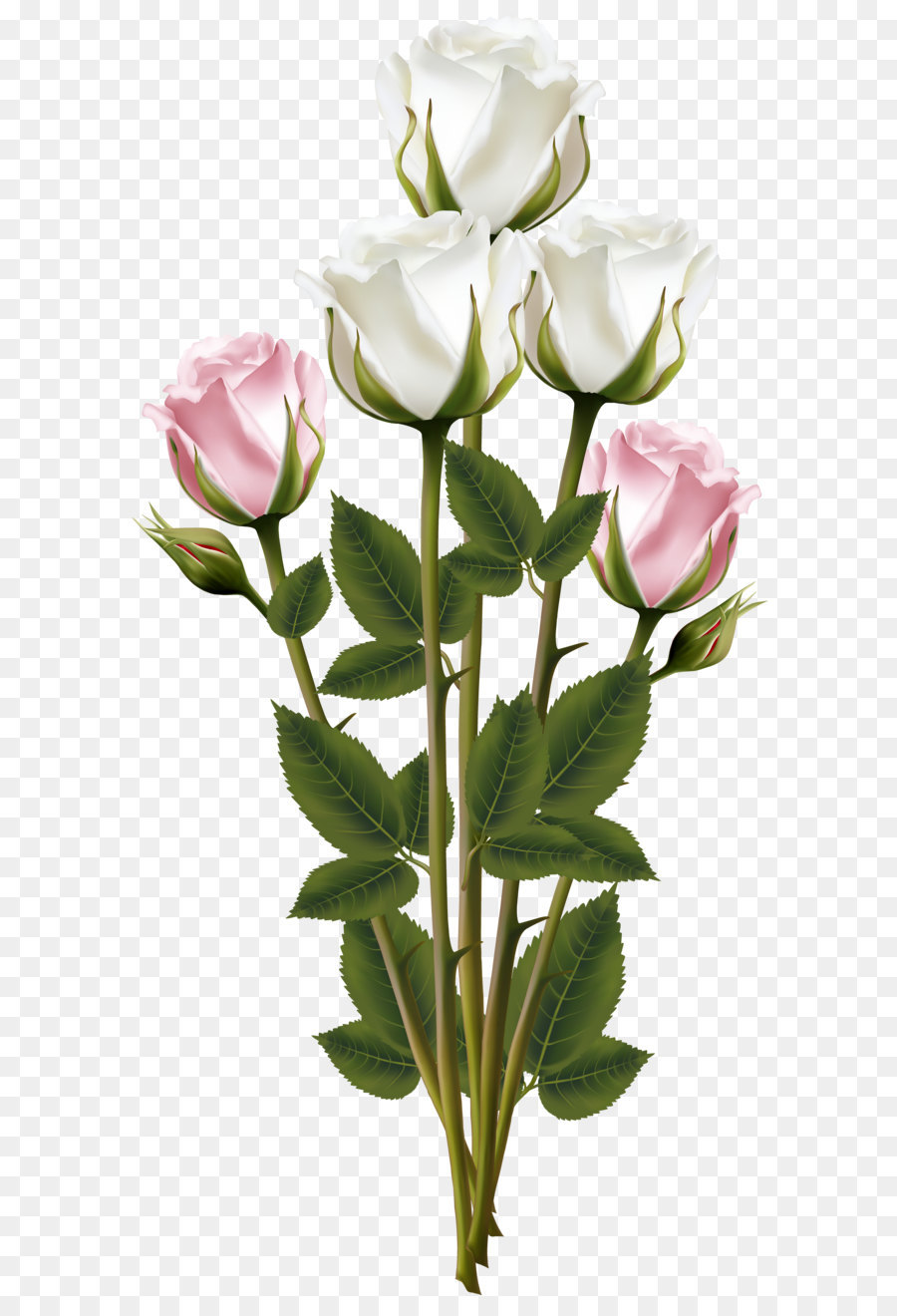 white and pink rose bouquet transparent png clip art image 5a1bad2e7b08f6