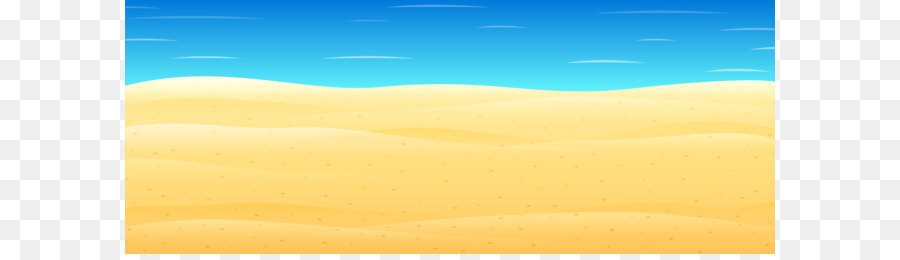 Sky Cloud Material Sand Wallpaper - Sand Sea Free PNG Clip Art Image