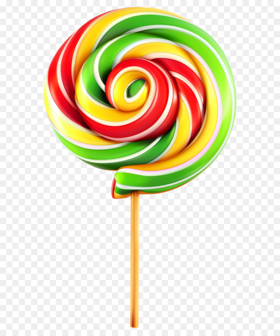 Lollipop Candy Clip art - Multicolor Lollipop PNG Clipart 