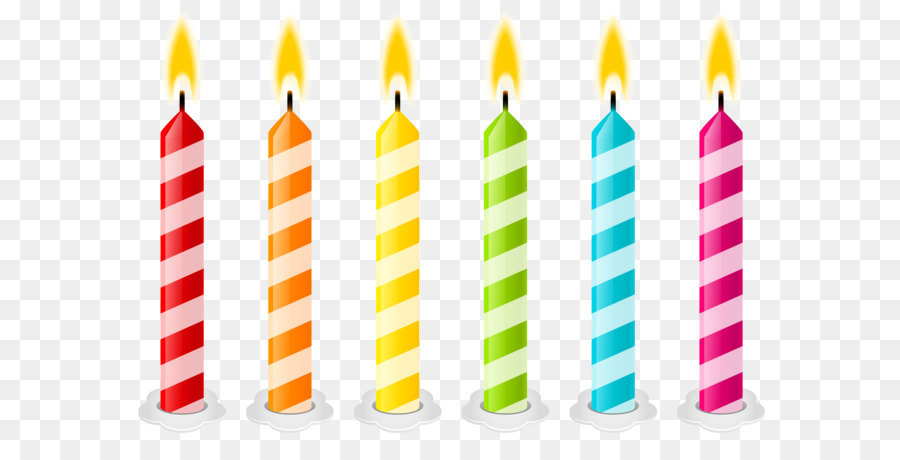 birthday candles png vector clipart image 5a1c149cd8f7b6