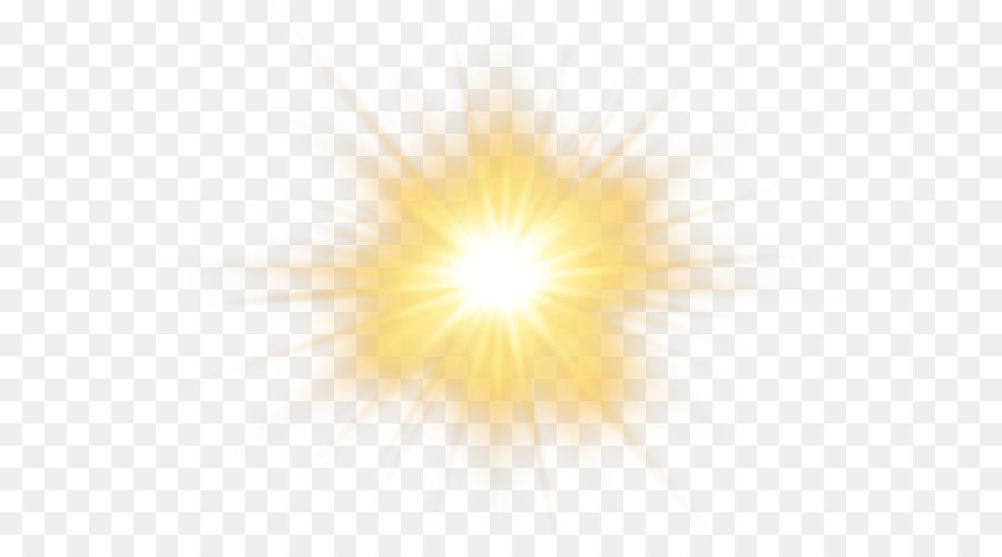 Sunlight Sky Yellow Pattern Sun Effect Transparent PNG 