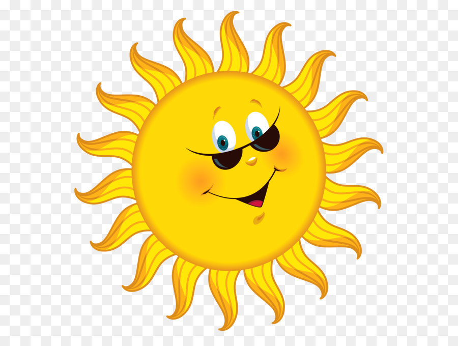 Cartoon Clip art - Transparent Cartoon Sun PNG Clipart Picture 4983