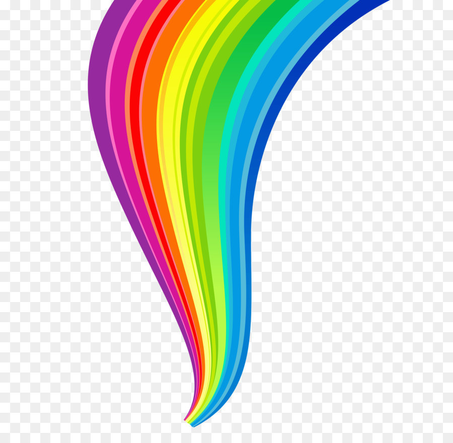 Rainbow Line Transparent Clipart png download - 3830*5072 ...