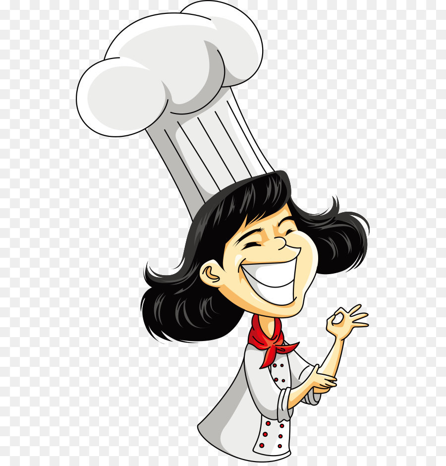 Chef Cartoon Royalty-free Illustration - Vector Female ...