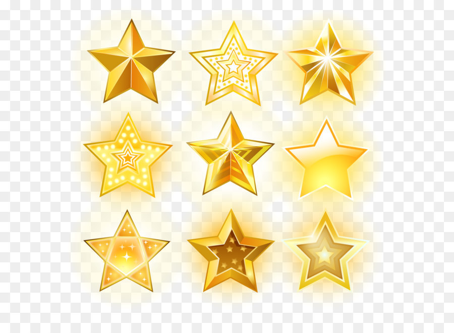 Euclidean vector Star Icon - Vector glowing star png download - 1200