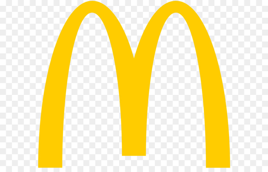 Yellow Font Angle McDonald s logo PNG png download 