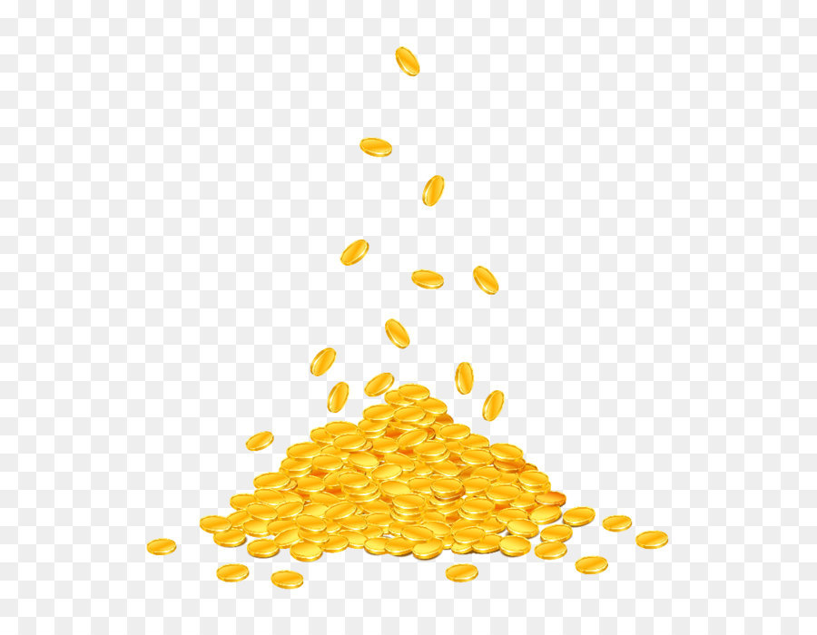 Gold coin Stock illustration Clip art - Falling money PNG png download