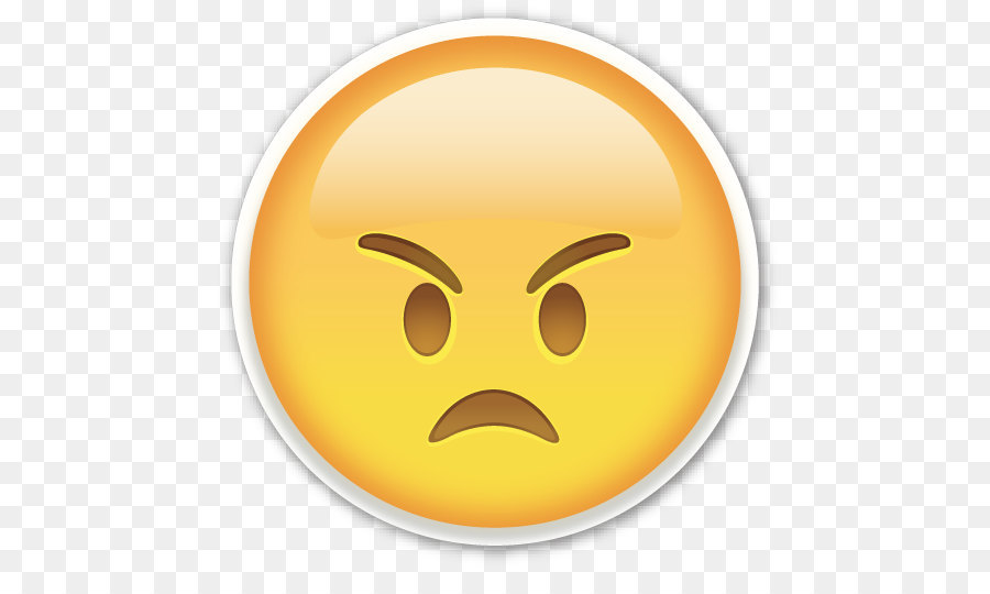 Emoticon Emoji WhatsApp Smiley Anger - Smiley PNG png 