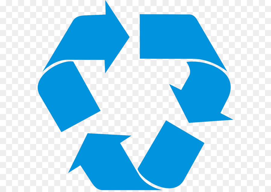 Download Recycling symbol Paper Clip art - Recycle PNG png download - 1270*1239 - Free Transparent Blue ...