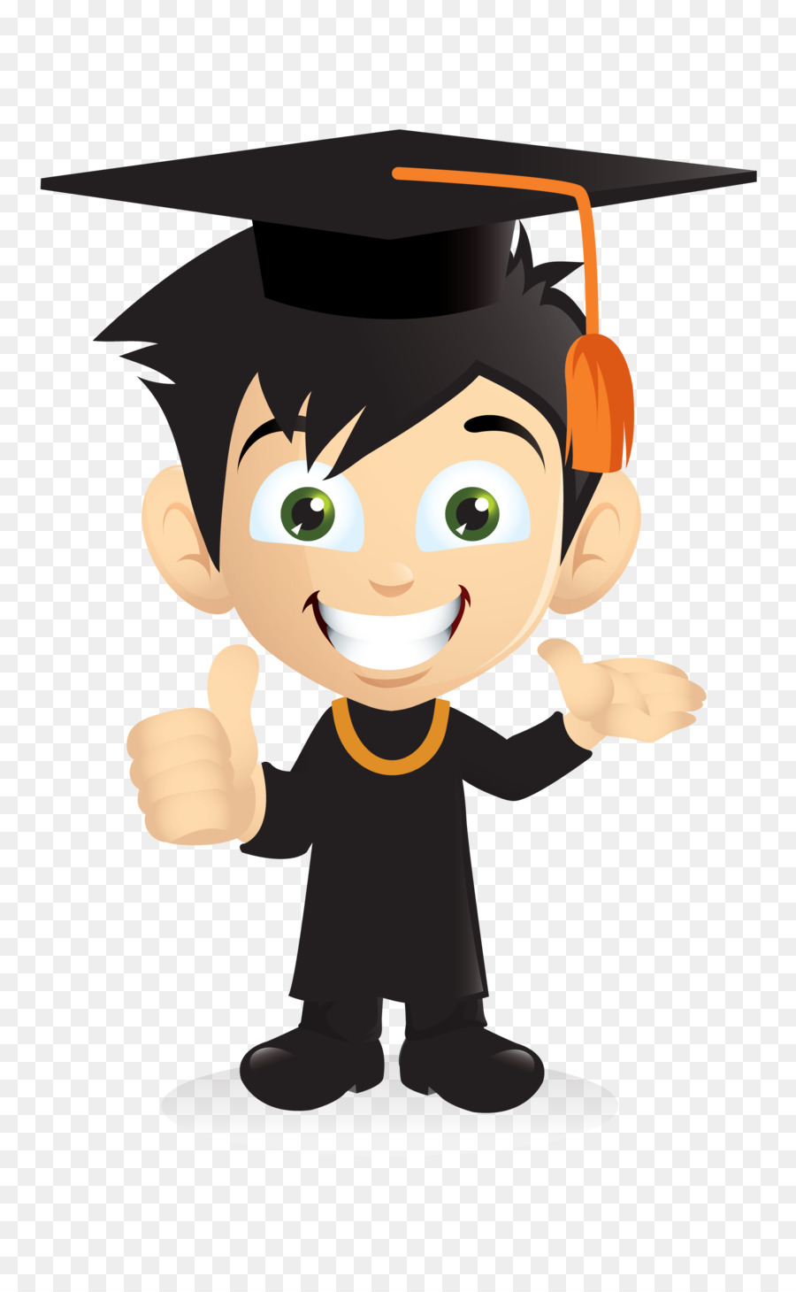 website student card Graduation ceremony Cartoon  doctoral Boy Clip  art