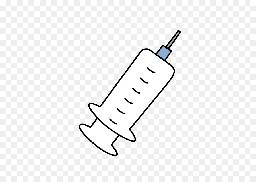 Syringe Injection Hypodermic needle - Cartoon syringe png download