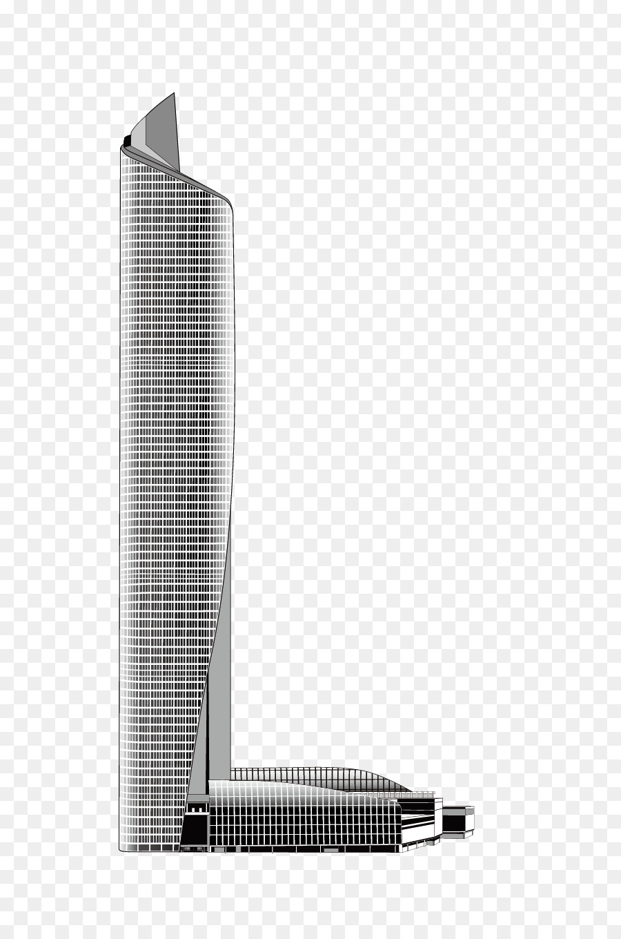 SkyscraperCity Hitam Dan Putih Gedung Pencakar Langit Dunia Png