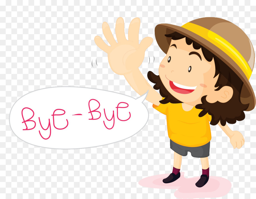 Cartoon Illustration - Cartoon characters goodbye png download - 1438