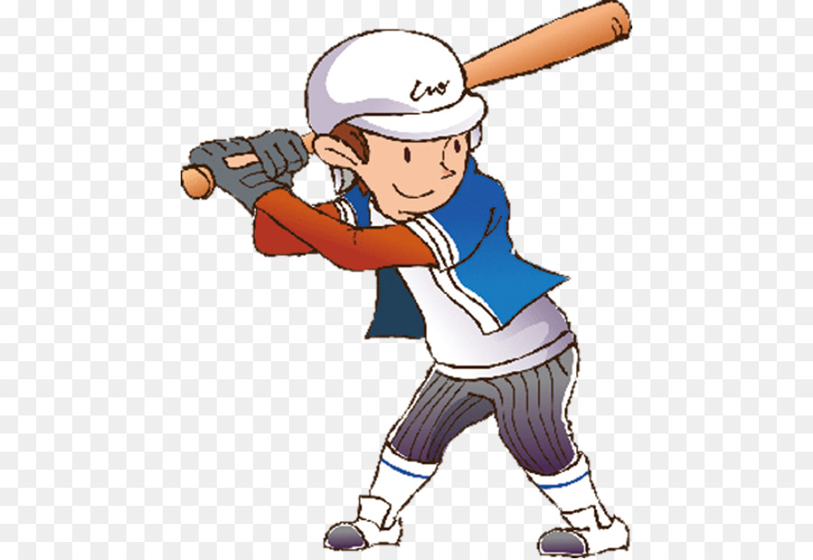 Cartoon Athlete Baseball - baseball 500*618 transprent Png Free