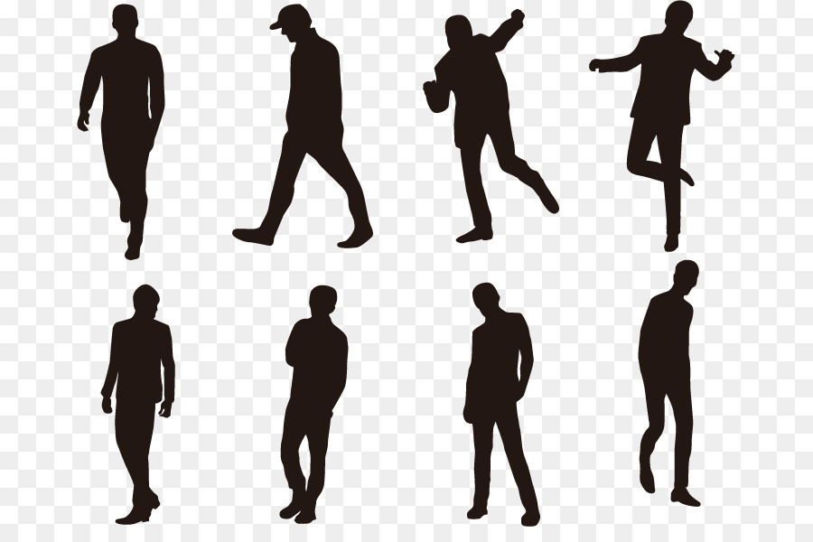 Download Silhouette Download - People Silhouette Vector png ...