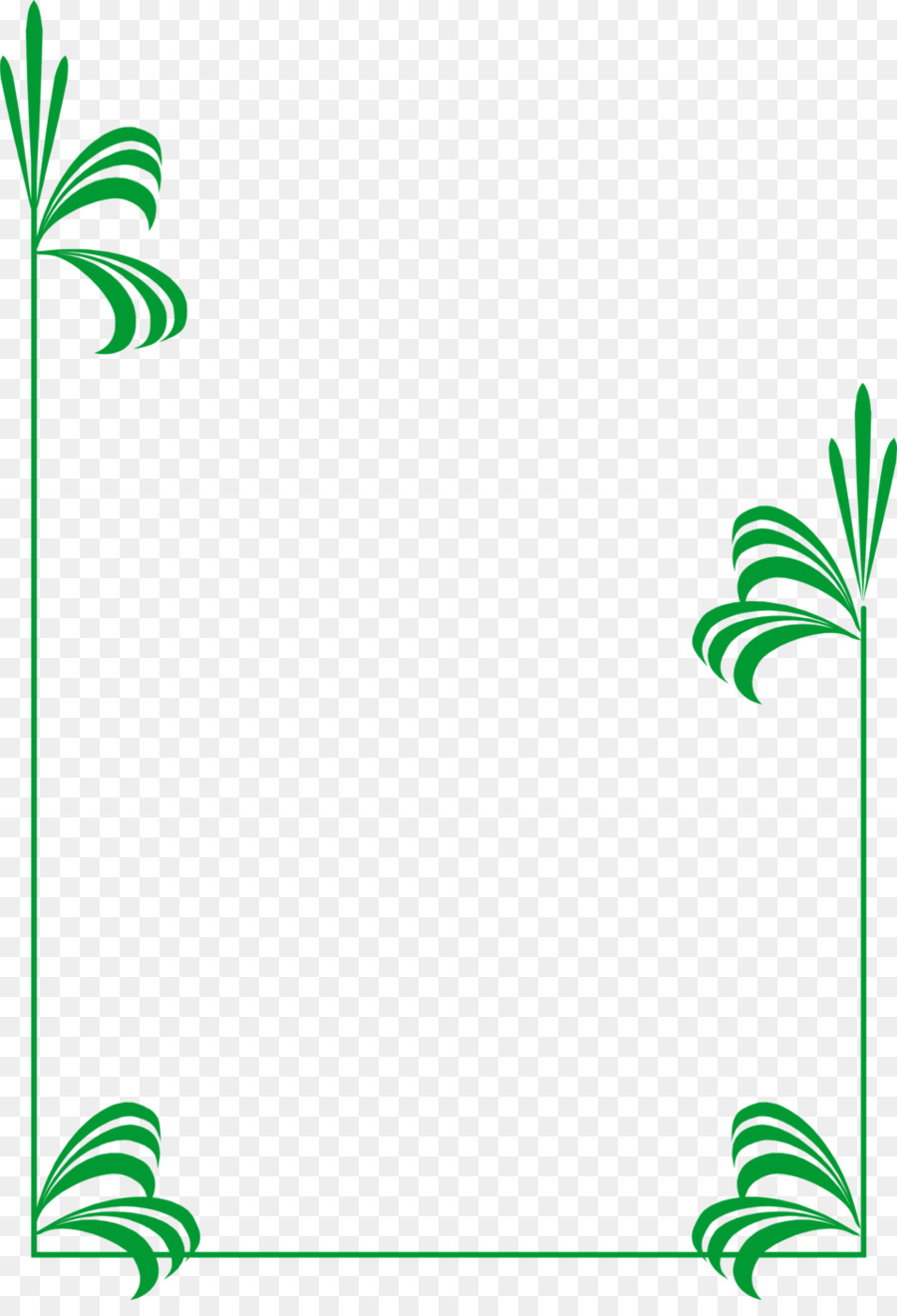 Green Clip art Green Border Frame PNG Pic 958*1388 transprent Png Free Download Point, Font