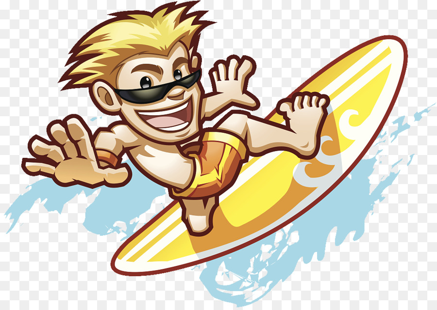 Hawaii Surfing Drawing Illustration - Surf surfing enjoy holiday