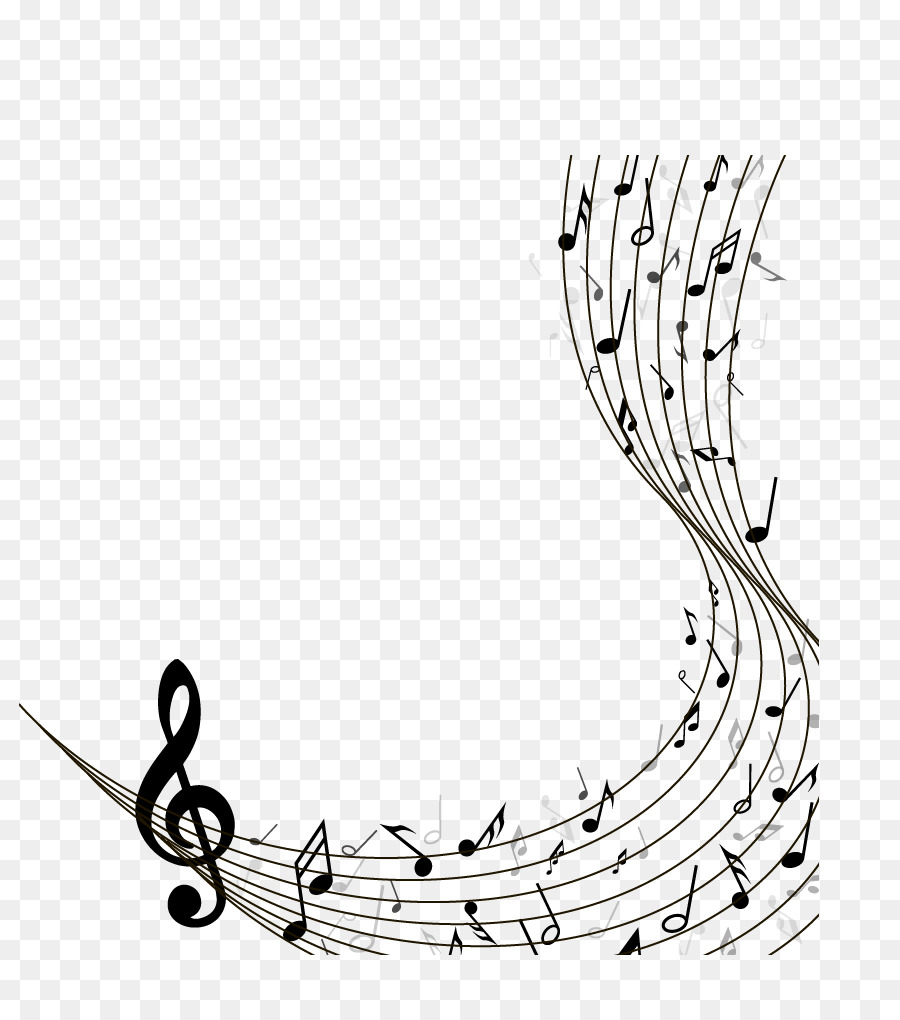 vector png music notes vector note with Black musical   stave Musical notes Staff