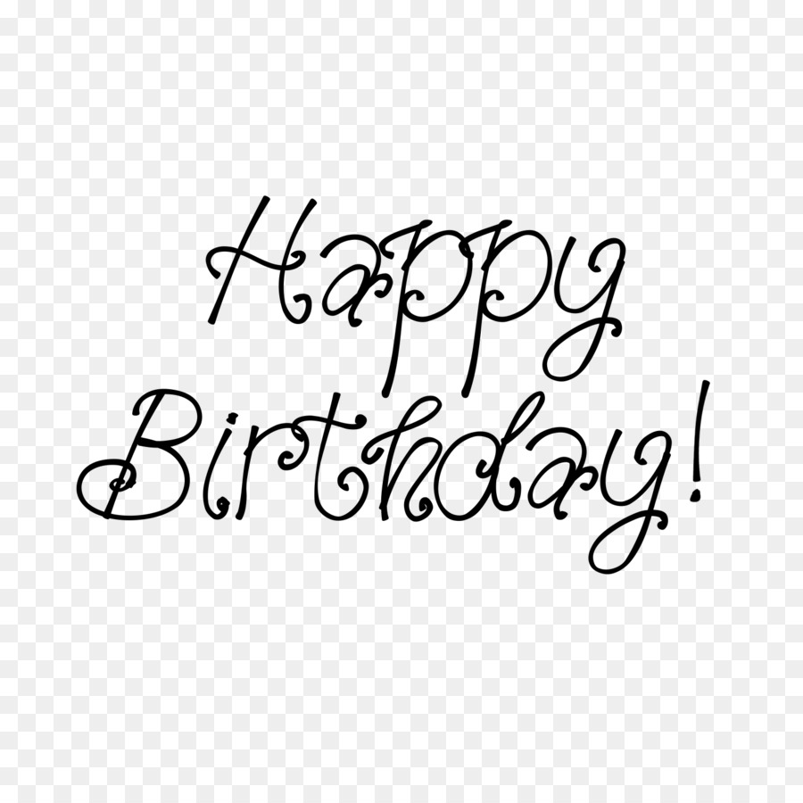 Download Scalable Vector Graphics Birthday Font - Happy Birthday ...