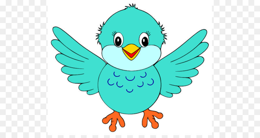 Bird Drawing Clip art - Cute Bird Clipart png download - 569*470 - Free