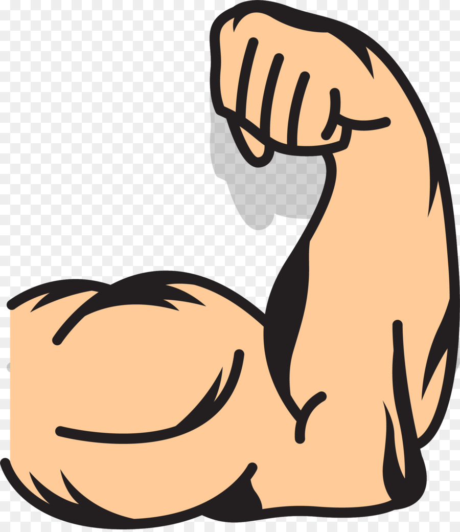 buff cartoon arms png