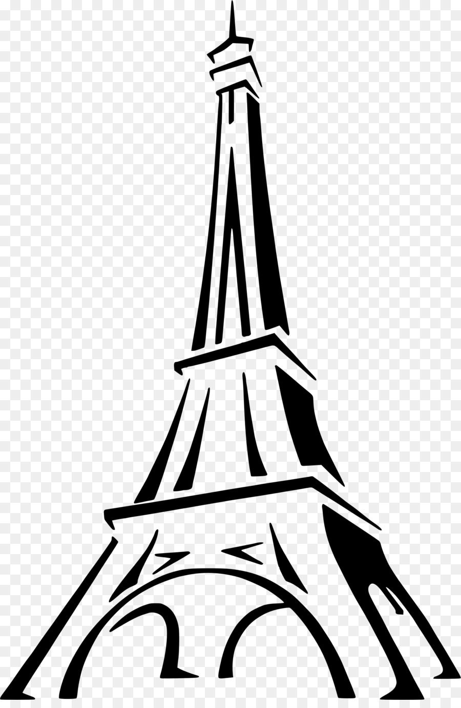 Eiffelturm Zeichnung Skizze - Eiffel Tower PNG Foto 1584 