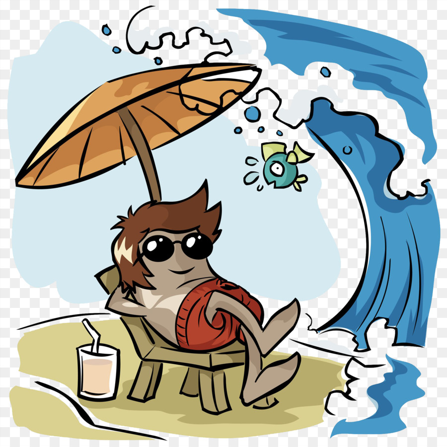 Holiday Summer vacation Illustration - Cartoon, enjoy 