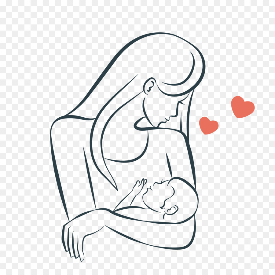 Mother Clip art - Mother gave the baby breastfeeding 2126*2126