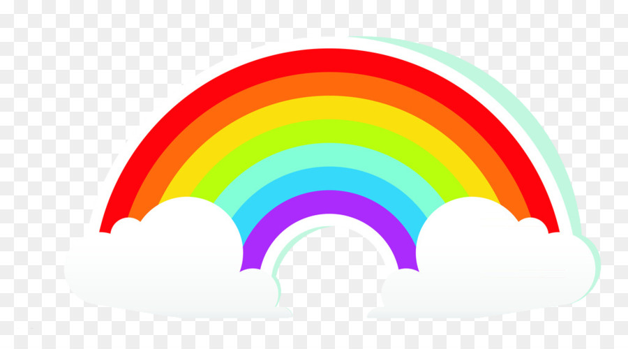 Rainbow Cartoon Cloud rainbow png download 1024 566 