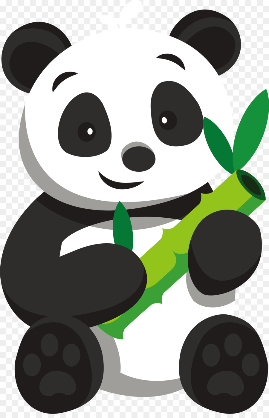 Giant panda Panda House restaurant Bear Clip art - Bamboo Panda 2059*