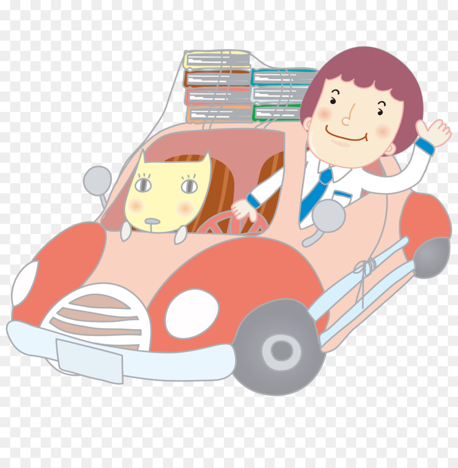 Kartun Ilustrasi Download Mengemudi Driver Unduh Seni Daerah