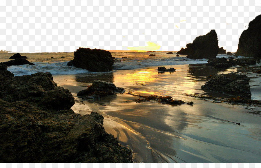 Malibu Sea Landscape Painting Wallpaper Los Angeles Malibu Beach