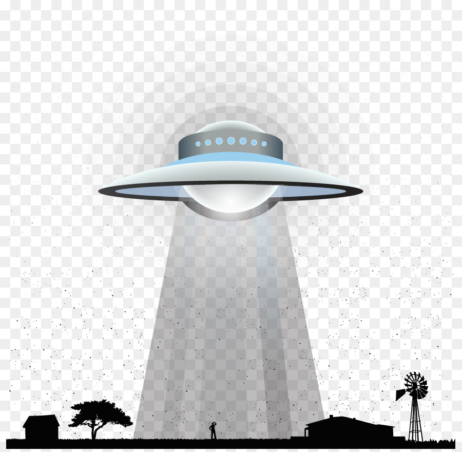 Objek Terbang Tak Dikenal Euclidean Kartun Vektor UFO Alam Semesta