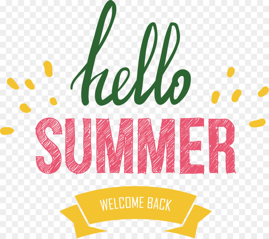 Download Summer Road To Life Church - Hello summer vector png ...