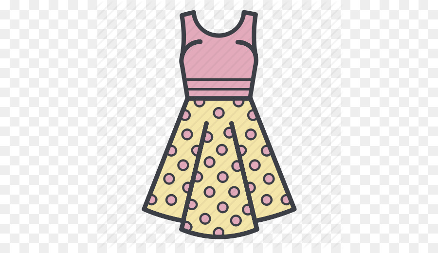 kisspng polka dot dress skirt clothing cartoon dress 5a81ec01e3c786