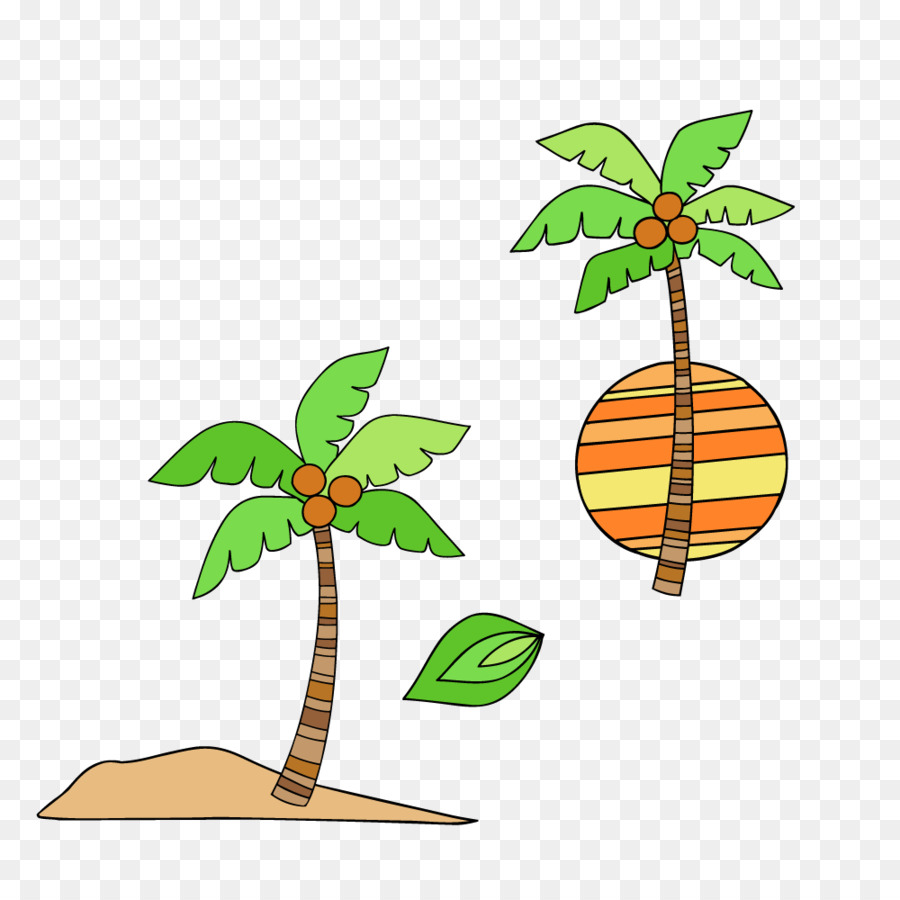 How To Draw A Coconut Tree In Illustrator - Food Ideas