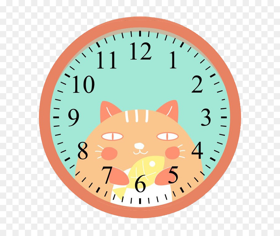 Picture Of A Clock Cartoon