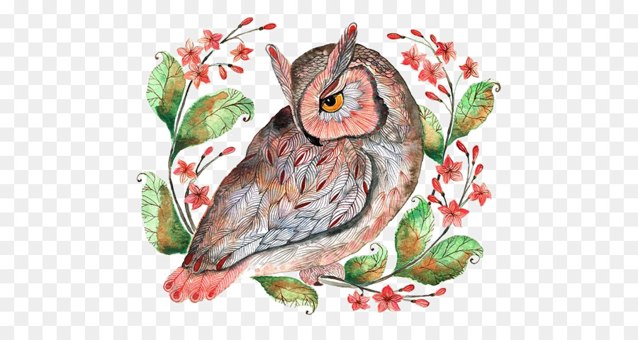 Barn Owl Kalender Desember Ilustrasi Owl Unduh Burung