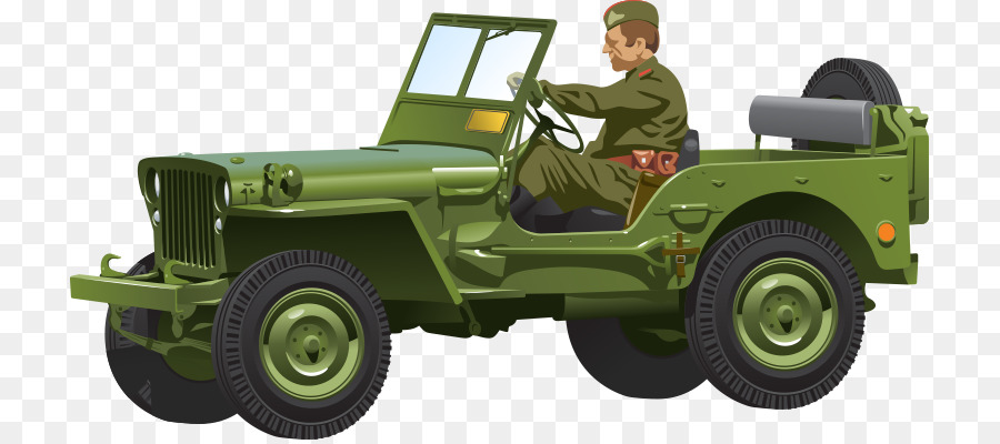 Jeep Royalty-free Army Clip art - Military vehicles png download - 773*