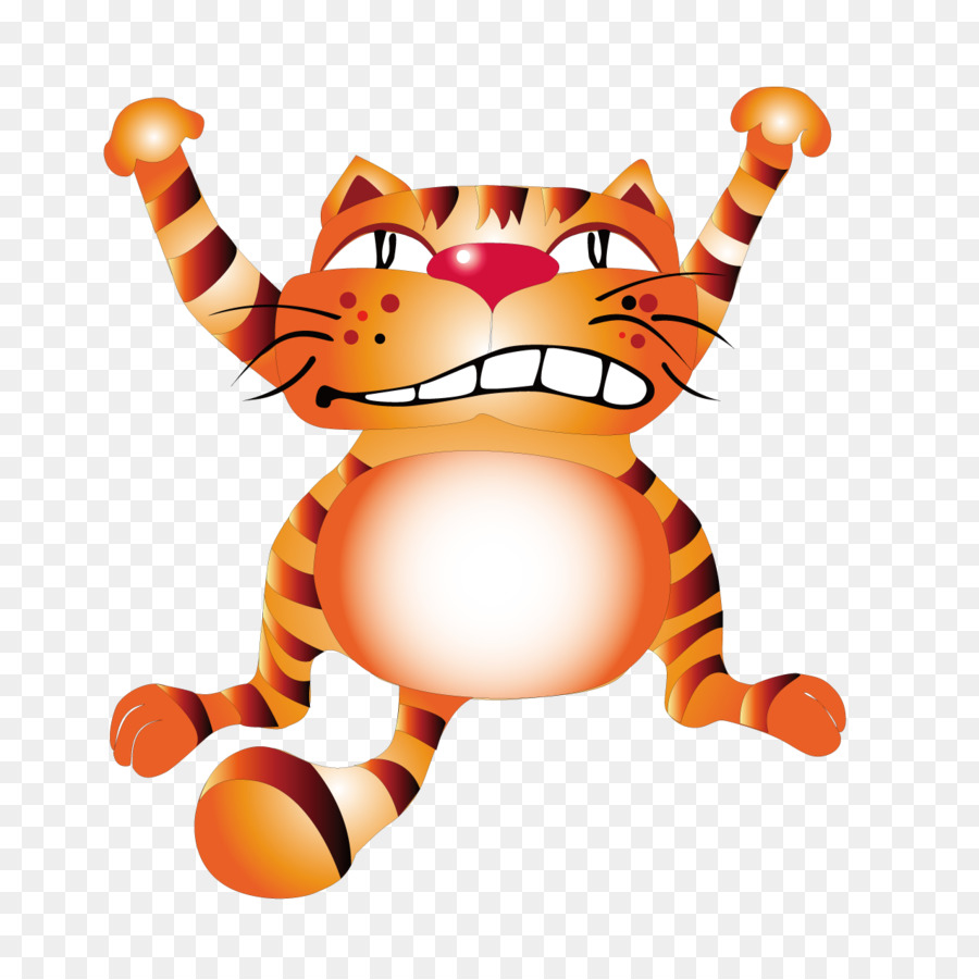 Kucing Garfield Animasi Lucu Kartun Harimau Unduh Mainan