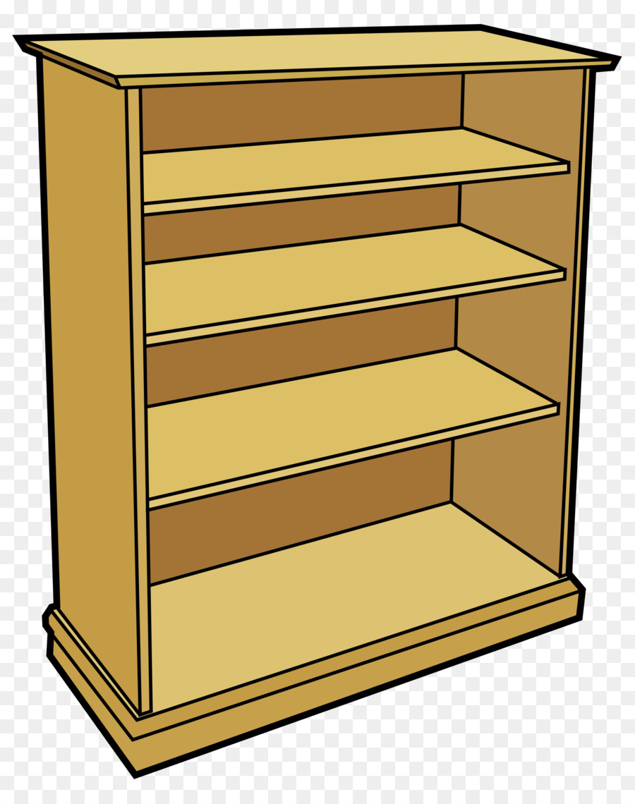 Shelf Bookcase Furniture Clip art - Classroom Bookshelf Cliparts png