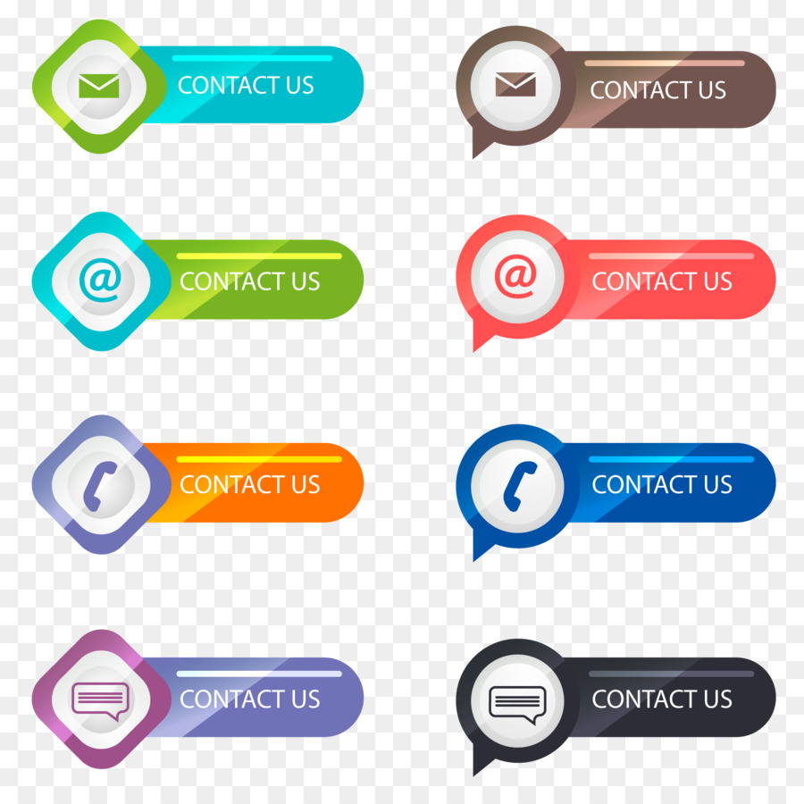 Download Button Euclidean vector Download Icon - Vector contact button 2100*2100 transprent Png Free ...