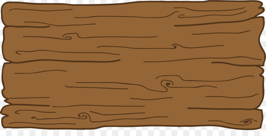 Wood Material Rectangle Font - Vector cartoon hand painted wooden png