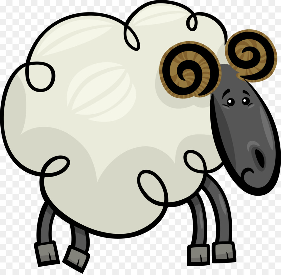 Kambing Saanen Domba Kartun Clip Art Krem Kartun Kambing Png Unduh