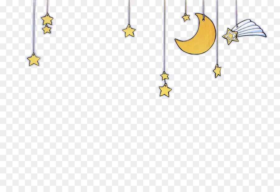 Download - Cartoon moon star background png download 