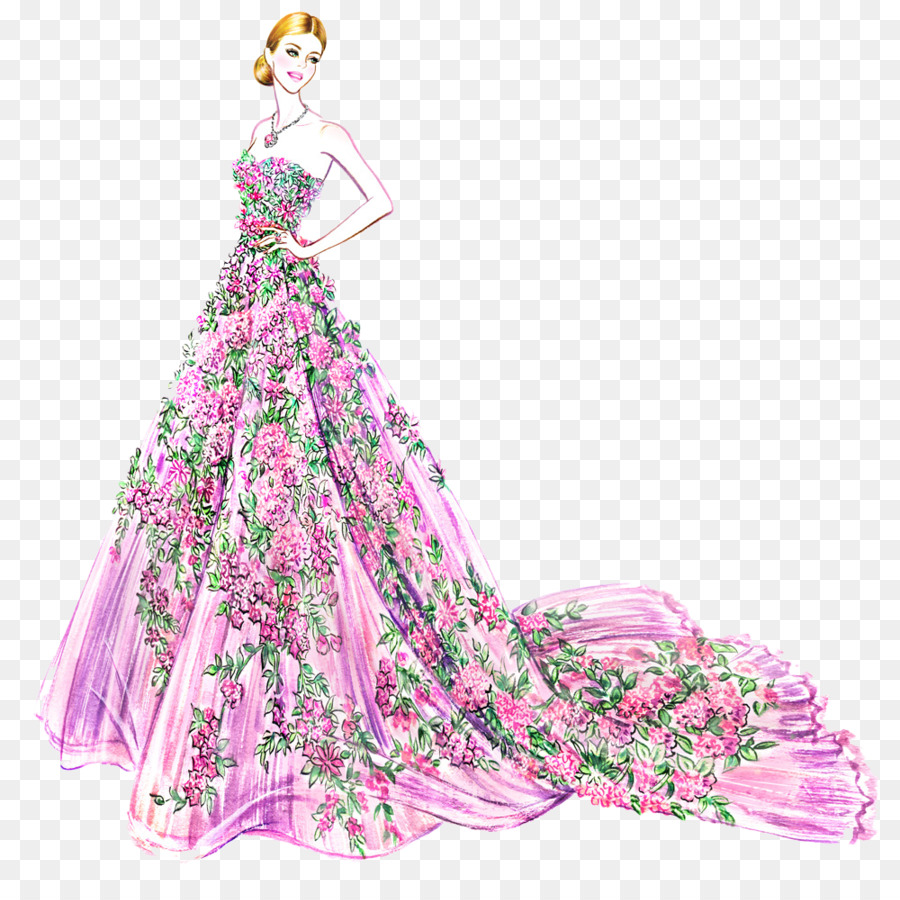Fashion Gown Drawing